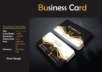 Business Card branding design business card corporate business card corporate identity visiting card design