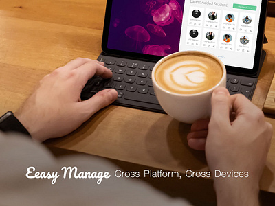 Student Management Web Application 2019 adobe xd bootstrap4 business class student teacher trend ui ui design uiux user interface