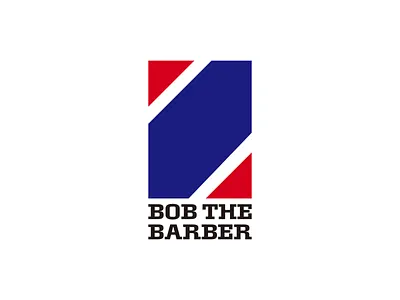 Barbershop Logo DailyLogoChallenge Day13 abstract barberpole barbershop branding branding design dailylogochallenge illustrator logo masculine navy blue red simple slabserif strong typogaphy
