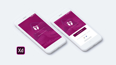 Shoe e-commerce App with Prototype & Wireframe adobe xd mobile app design user interface ux ui