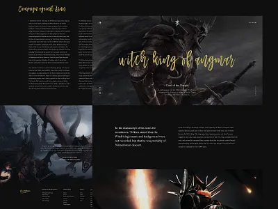 Witch King of Angmar angmar book dark documentary king lord lotr nazgul rings tolkien ui design wikipedia witch