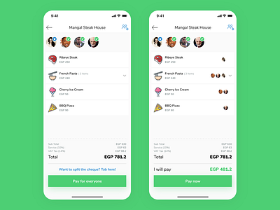 Split bill payment experience app bill clean concept design friends minimal payment payment method processing receipt share simple ui ux