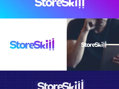 Approved logo for StoreSkill. learn logo platform skill skills skillshare store typo wordmark