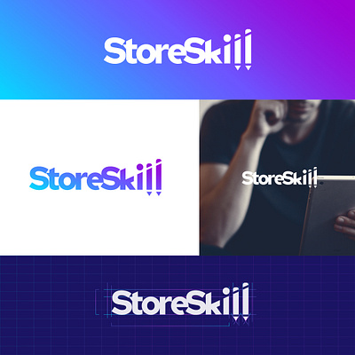 Approved logo for StoreSkill. learn logo platform skill skills skillshare store typo wordmark