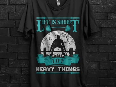 Gym T-shirt Design baktiaruk brand branding designer clothes clothing clothing design designer free download free download t shirt mockup free mockup free t shirt mockup graphic designer gym gym t shirt designer t shirt logo designer mockukp t shirt design t shirt designer t shirt mockup t shirt type designer
