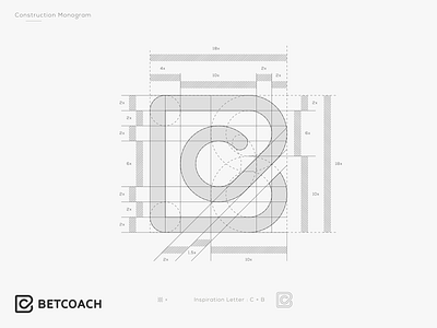 BETCOACH brand branding design icon idea logo mark symbol typography vector