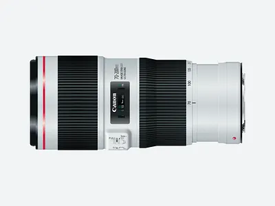 Canon 70-200mm f4 Telephoto Lens camera canon dslr lens photo photography realism simple sketch