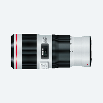 Canon 70-200mm f4 Telephoto Lens camera canon dslr lens photo photography realism simple sketch