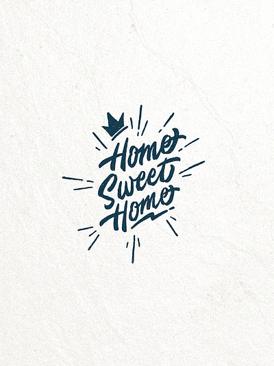 HOME SWEET HOME art design graphic design handlettering illustration illustrator lettering letters logo photoshop