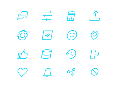 Anyhire icons app branding icons