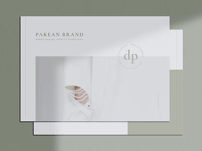 PAKEAN Minimal Brand Guidelines brand brand guide branding brochure business card card clean design elegant guidelines logo luxury minimal minimalist modern print print template professional simple template