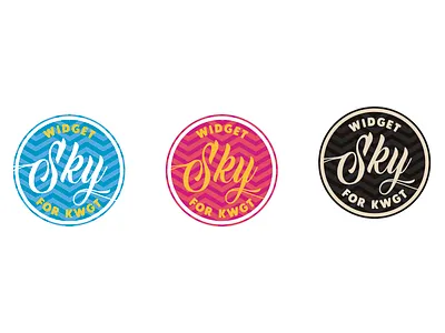 sky color label label design logo sky variants