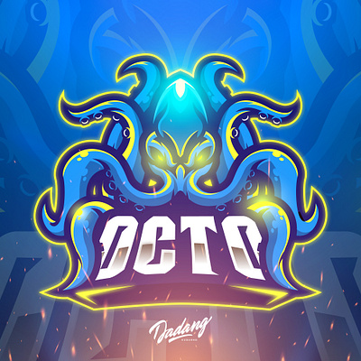 OCTO ESPORTS LOGO art branding character design esports logo gaming illustration logo mascot mascot logo vector