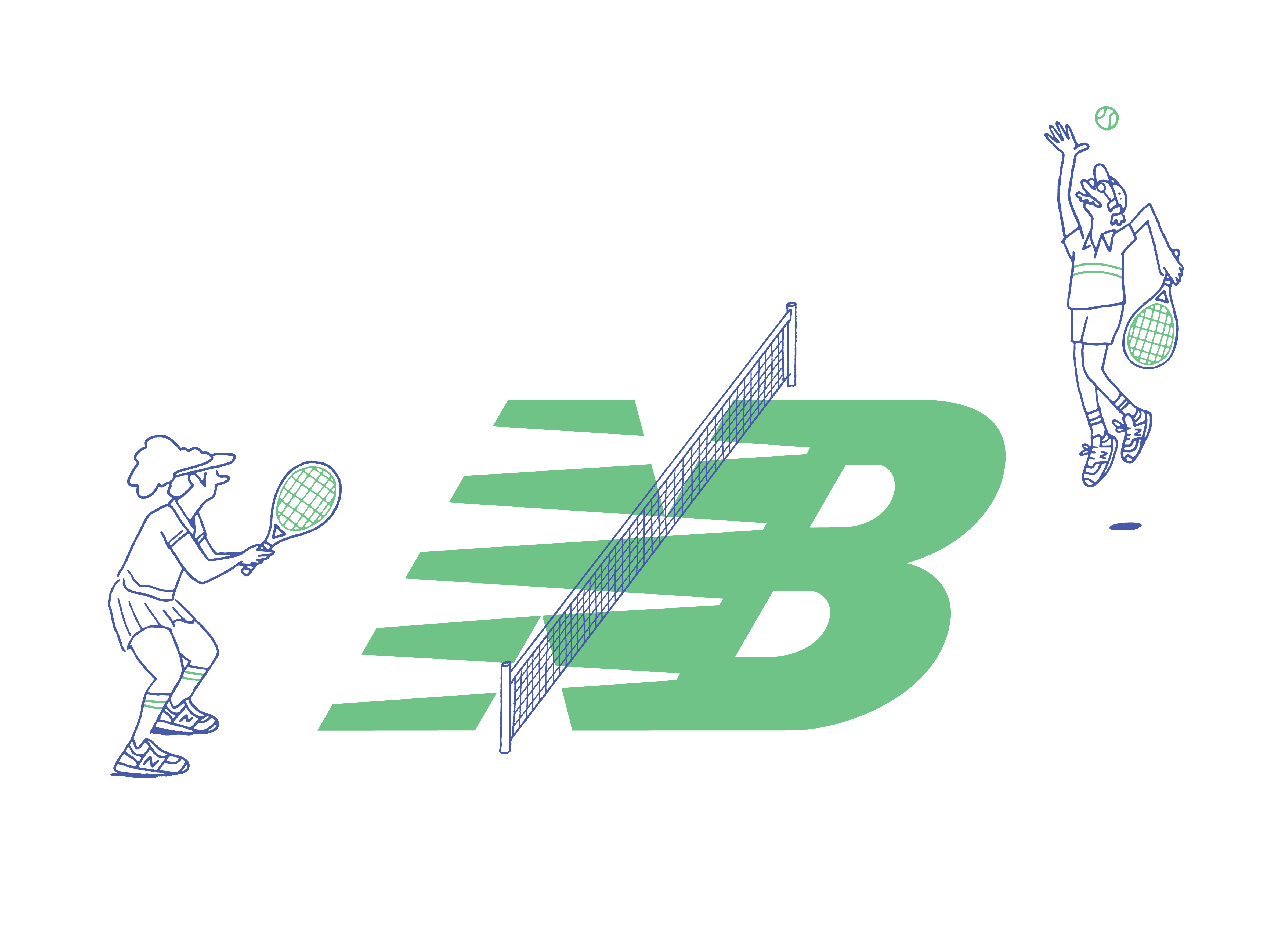 Example of New Balance Artwork