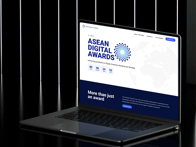 Digital Awards Website asean asean digital awards awards platform awards website digital innovation tech ui ui design uiux uiux design user experience user interface ux ux design web design website design