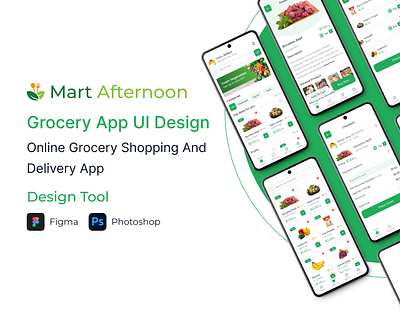 Grocery Mobile App UI Design checkout screen ui food delivery ui grocery app animation grocery app dark mode grocery app dashboard grocery app filters grocery app navigation grocery app search ui grocery app ui grocery cart ui grocery delivery app grocery mobile app grocery order tracking minimal grocery app modern grocery ui neumorphism grocery ui online grocery shopping product listing ui supermarket app