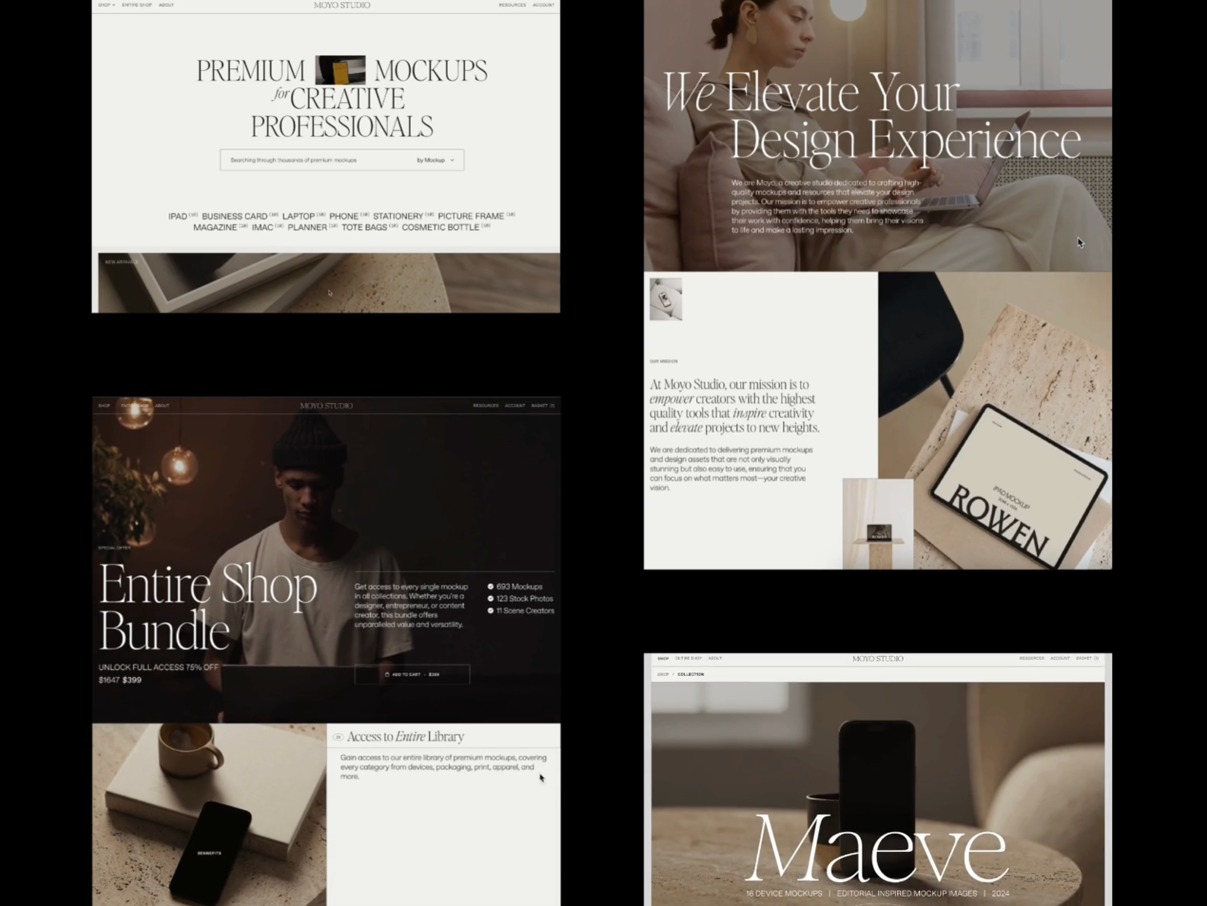 Moyo Rebrand aestheticdesign brandidentity branding designinspiration ecommercedesign moyostudio productshowcase rebrand typography visualidentity webdesign