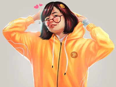 CYNANTIA DIGIPAINT digital art digital illustration digital painting game illustration portrait portrait illustration portrait painting