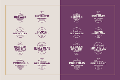 Emblems honey bee bee logo beer beer label bees beetle emblem emboss embossed honey honey bee honey logo honeybee honeycomb honeymoon logo logo design logodesign logos logotype