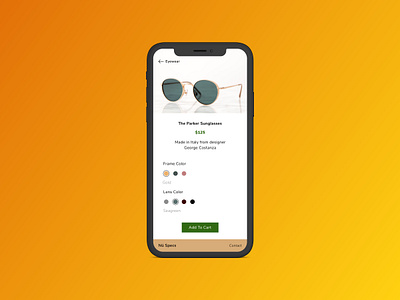 Custom Product UI Challenge branding design ui