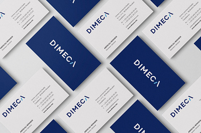 DIMECA branding branding and identity branding design corporate corporate branding corporate design corporate identity design logo print