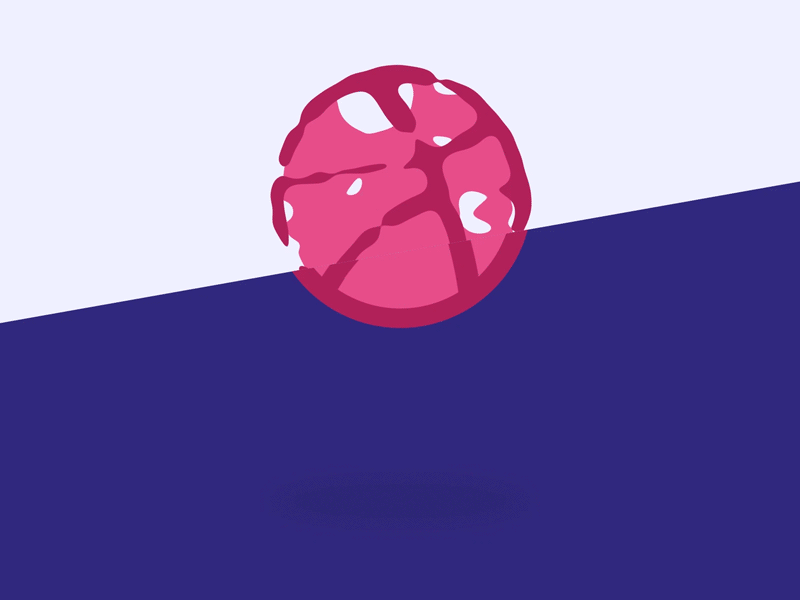Example of Dribbbling into the player’s sphere