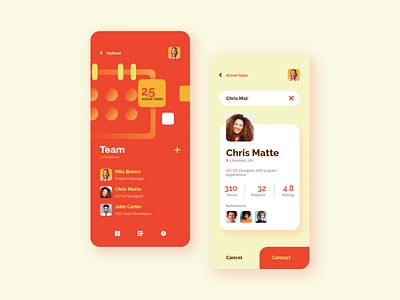 MyPlanner - Planner to Project Team app design flat illustration illustrator minimal ui vector web website