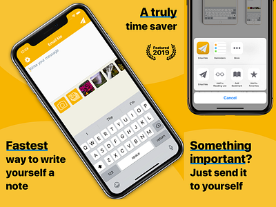 Email Me App - App Store Screenshots app app design app store apple iphone iphone app iphonex screenshots