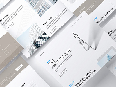 Day 3 - Landing Page Architecture. adobe architecture behance branding design design web dribbble front end graphic design landing page logo mockup ui uiux user interface web design website