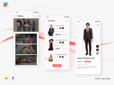 Veera E-commerce Mobile Application UI Kit app capi creative design ecommerce figma mobile sketch ui kit vector veera