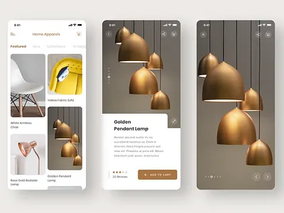 E-commerce App Concept 2019 alignment clean creative design ios modern typography ui