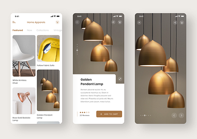 E-commerce App Concept 2019 alignment clean creative design ios modern typography ui