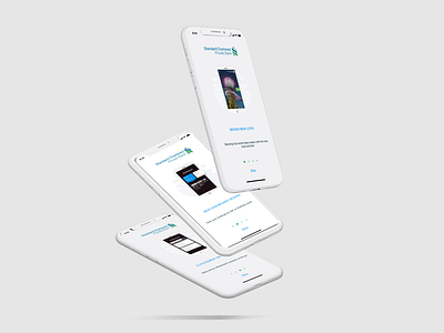 Onboarding Screens app design mobile onboarding sketch uiux