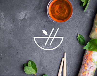 Little Hanoi brand design logo design logomark minimal logo pho restaurant vietnamese vietnamese logo