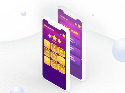 Casual Game app art coin game game design illustration ui