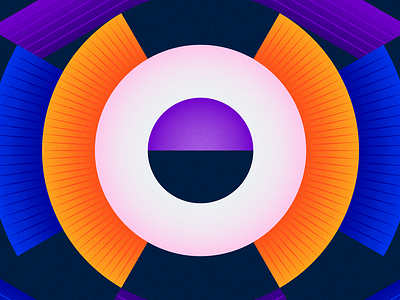 Geometric Locomotive: Detail adobe illustrator circles digital art geometric design geometry gradients grids illustration minimalism minimalist simplicity skillshare train vector vector art vintage