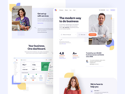 IF - Style Exploration 02 branding business colors dashboard design design system experience interface lander landing page product style guide technology typography ui user ux web website