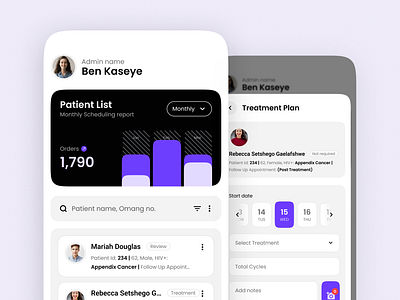 Cancer Care - Mobile App app design app screen design cancer care clean ui design health health app interactive ui elements ios app design latest ui trends 2025 minimalist mobile app mobile design neumorphism glassmorphism product design ui ux user experience wellness