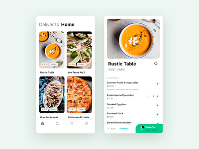 Food Ordering App food food app food ordering mobile app mobile ui