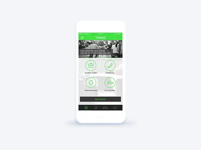 Tango App app application art direction branding design