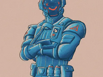 Just Visiting digital illustration fortnite illustration ipad procreate visitor