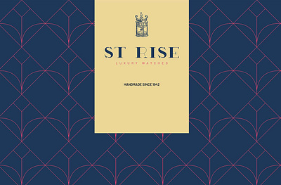 St Rise - A Luxury Brand Study apparel brand design branding geometric identity illustration logo luxury print design