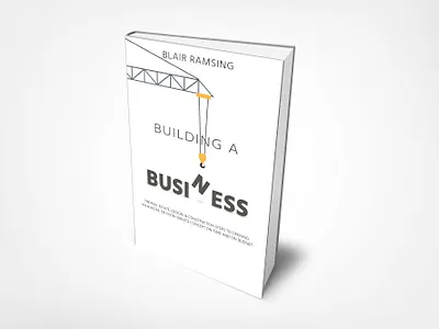 BUILDING A BUSINESS book cover design