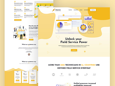 Charlesbe Software Landing Page Dribble Shot app design interface landing landing page page saas saas app software design typography ui ux web website