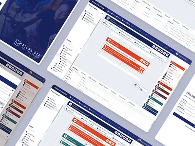 Atena - otx Editor dashboard sass simple design space space design uiux user experience ux uxdesign web web app web design
