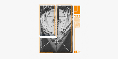 Yacht abstract abstract design blackandwhite design graphicdesign illustration letter letter y lettering poster art poster design screenprint swiss design swiss style typedesign typography art typography design y yacht