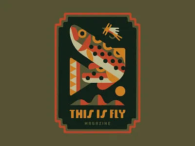 THIS IS FLY Magazine art design fish illustration lettering nature nature illustration type typography