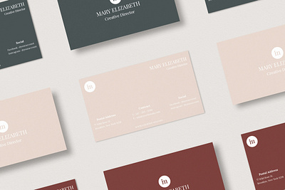 Minimal Business Card Template - Vol.01 branding business card design idea identity minimal minimalist template