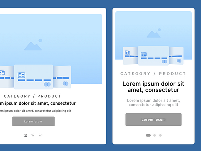 Placeholder Cards card creditcard design digital home landing lorem mobile placeholder portal portrait responsive site ui ux web