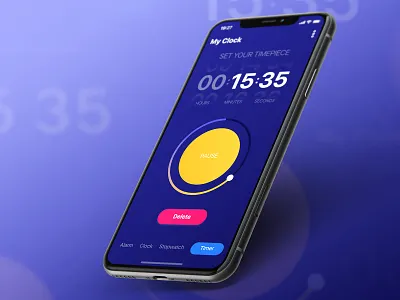 Design For Dailyui 014 Countdowntimer app design icon typography ui ux vector web